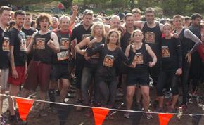 Tough Mudders   end of event