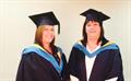 Jemma and Sandra graduating Leadership Academy web v