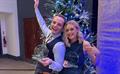 Ben Hawkins and Chloe Spencer who scooped the NHS Hero Award at the Pride in Peterborough Awards