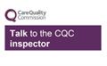 CQC Talk to the inspector logo