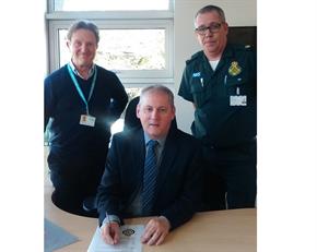 Dementia strategy signing  web page