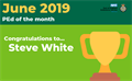 Steve White - PEd of the Month for June