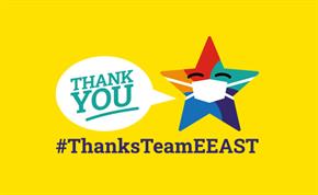Thank you team EEAST graphic