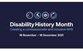 Disability History Month 2021 logo NEW
