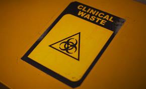 Clinical waste label