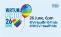 NHS Virtual Pride Graphic