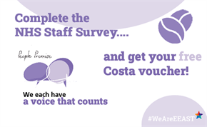 Complete the staff survey and get your free Costa voucher