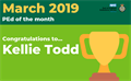 March PEd of the Month award